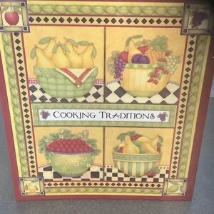 Cooking Traditions Decorative Kitchen Wall Art